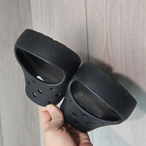 Crocs Women Iconic Comfort Classic Platform Sandals shoes sz 7 - Picture 5 of 11